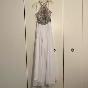 Size 10 Jasz Ivory Formal Gown